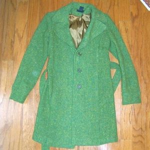 Frenchi Green Pea Coat